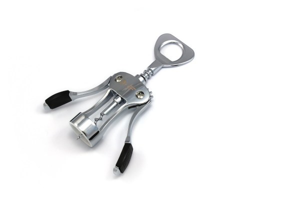 Dvoukřidélkový pákový otvírák na víno