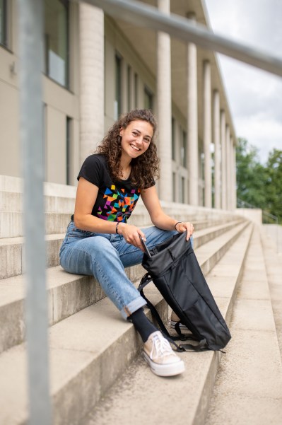 Rolovací studentská batoh